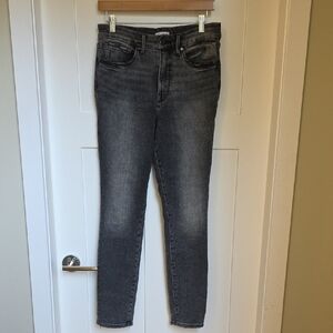 Good American Charcoal Skinny Jeans